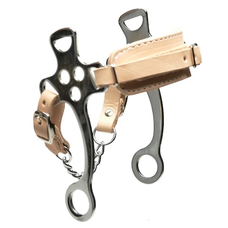 Chrome Plated Hackamore Bit